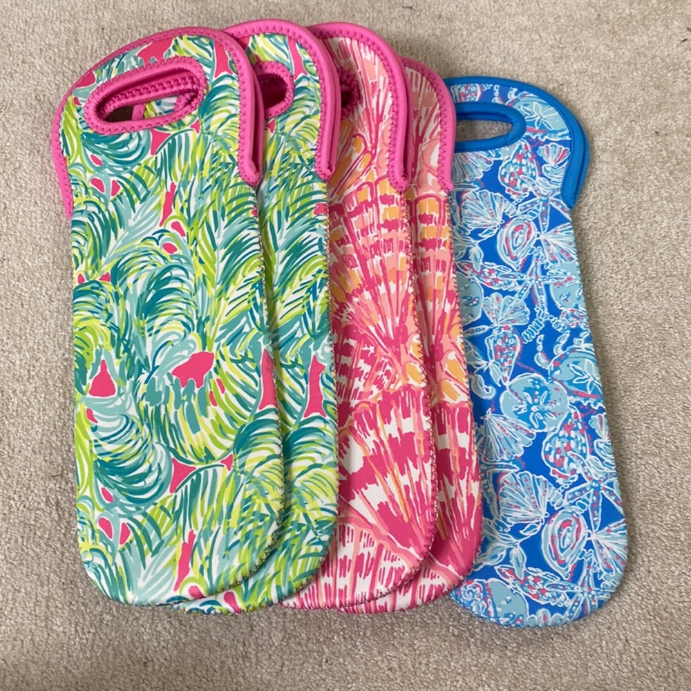 Lilly Pulitzer Wine Koozies